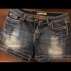 BKE Kate stretch denim shorts